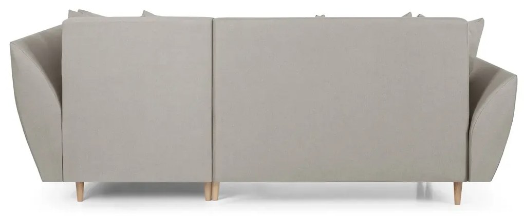 MEGA AKCE Rozkládací rohová sedací souprava ALEX Béžová