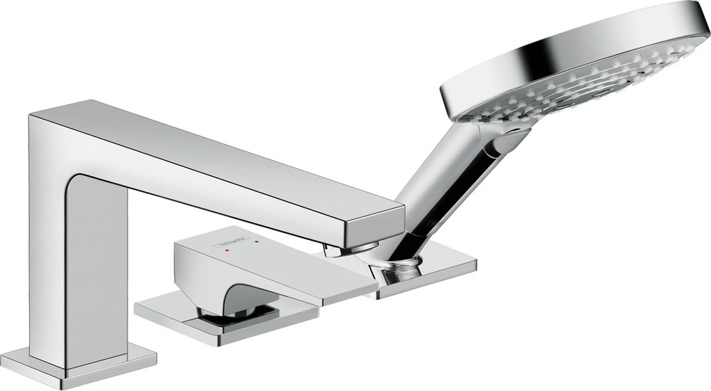 Hansgrohe Metropol, batéria na okraj vane, 3-otvorová inštalácia, chrómová, HAN-32551000