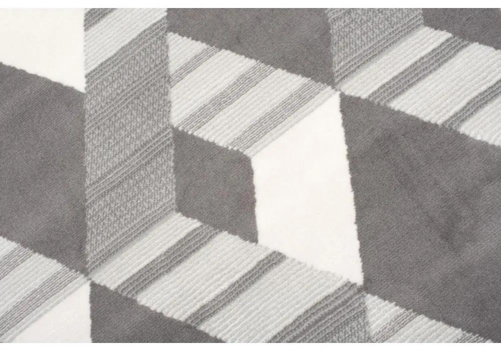 Kusový koberec PP Jason sivý 180x260cm