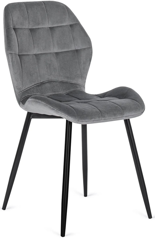 Lucky jedálenská stolička, sivá