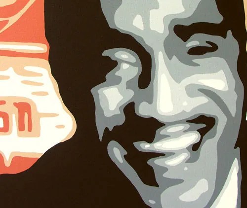 Ručne maľovaný POP Art obraz Rat Pack | rôzne rozmery