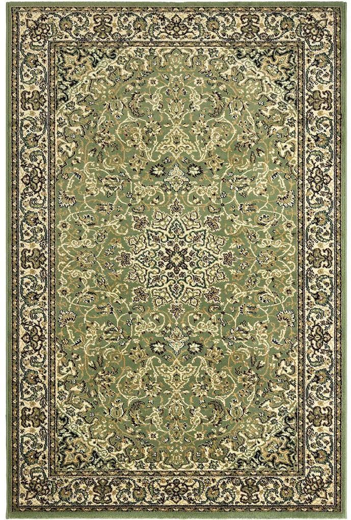 Koberce Breno Kusový koberec SOLID 55/APA, zelená, viacfarebná,133 x 200 cm