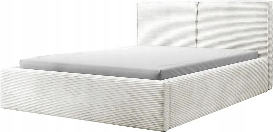 Manželská posteľ 180cm Fatime (s roštom, úl. priest.) (béžovosivá/čierna)