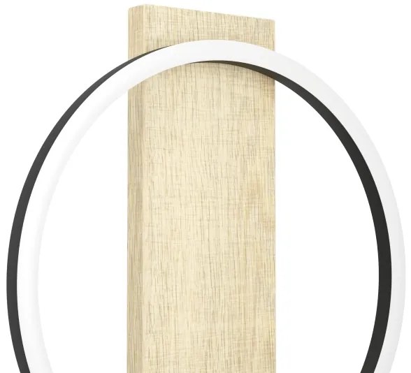 Eglo 901718 - LED Stolná lampa BOYAL LED/12W/230V 3000K béžová/čierna