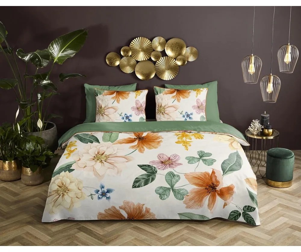 Obliečky na dvojlôžko z organickej bavlny Descanso Organic, 200 x 200 cm