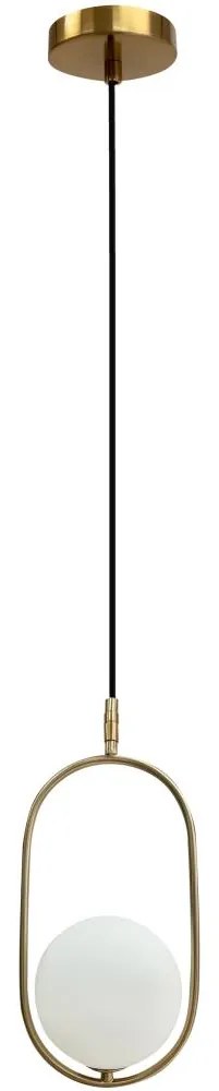 Luster na lanku CORDEL 1xG9/28W/230V zlatá