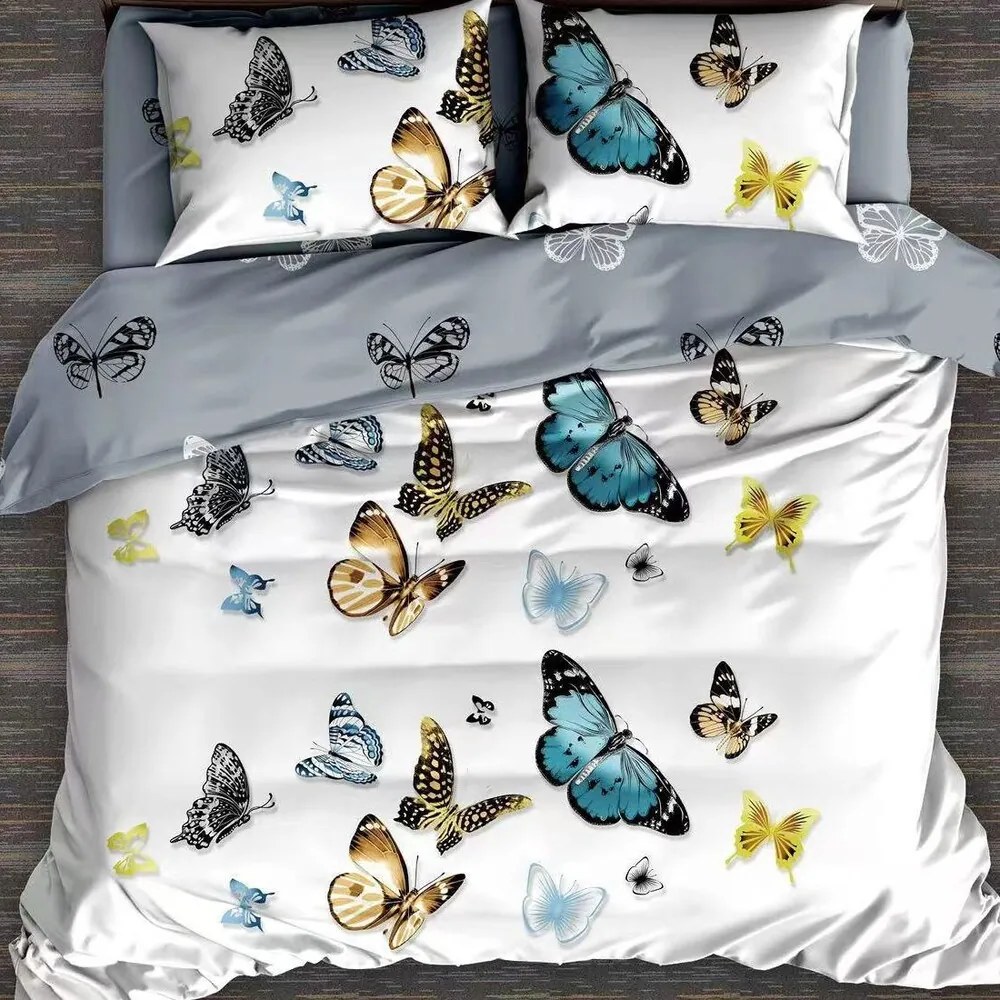 Obliečky Homa ROBEN BUTTERFLY 7-dielna sada 140x200 cm