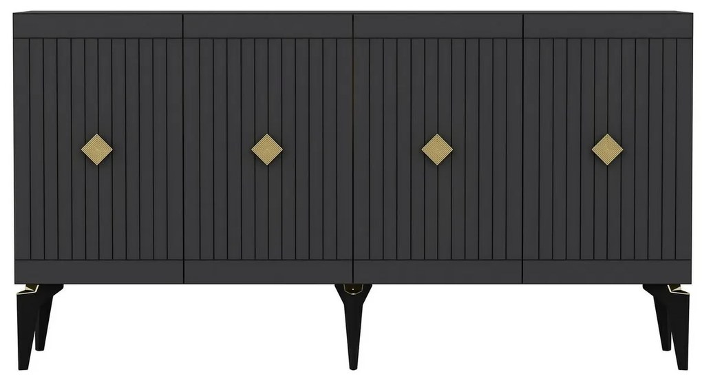 Skrinka Midas Anthracite and Gold