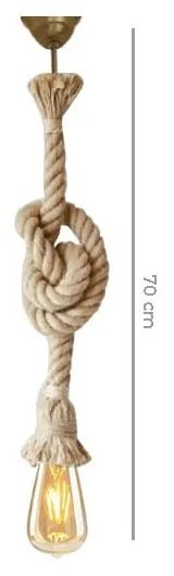 Závesné svietidlo v prírodnej farbe Ayd – Opviq lights