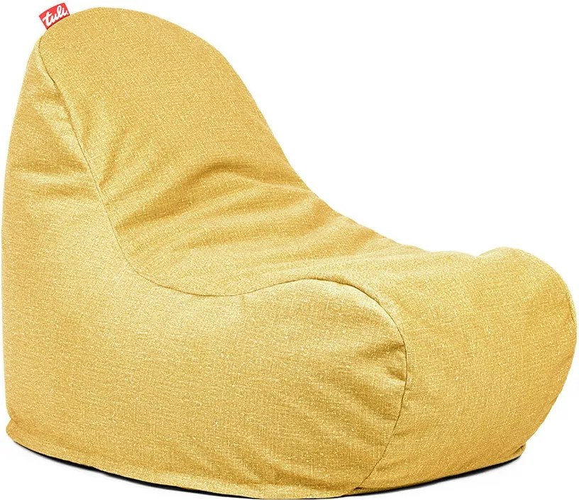 Tuli Sedací vak Relax Snímateľný poťah - Soft Yellow