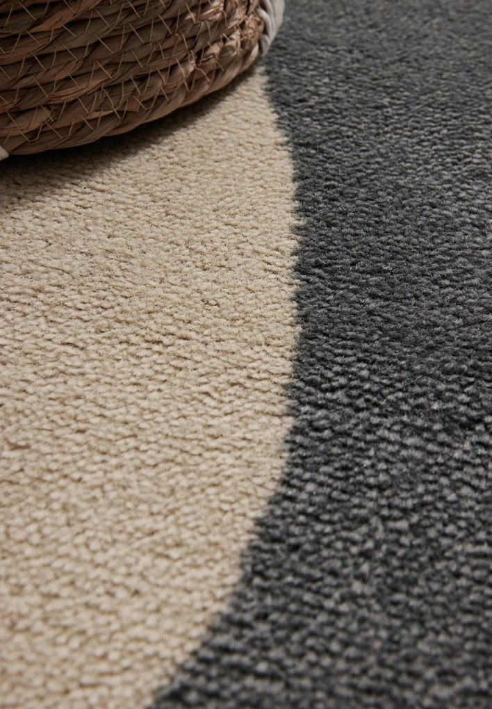 Hanse Home, Detský koberček Adventures 106216 Grey Cream, 160x235, šedá, detská izba