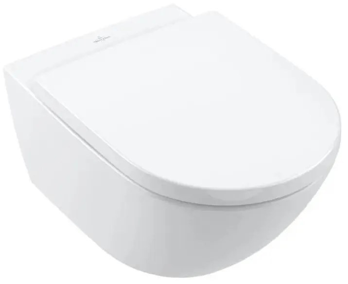 Villeroy & Boch 4670TS01 - Závesné WC so sedátkom SoftClose SUBWAY keramika/biela