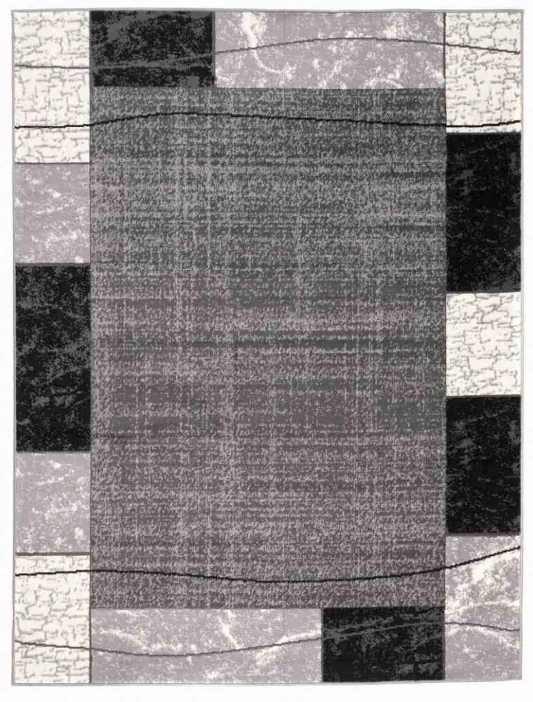 Kusový koberec PP Jimas šedý, Velikosti 80x150cm