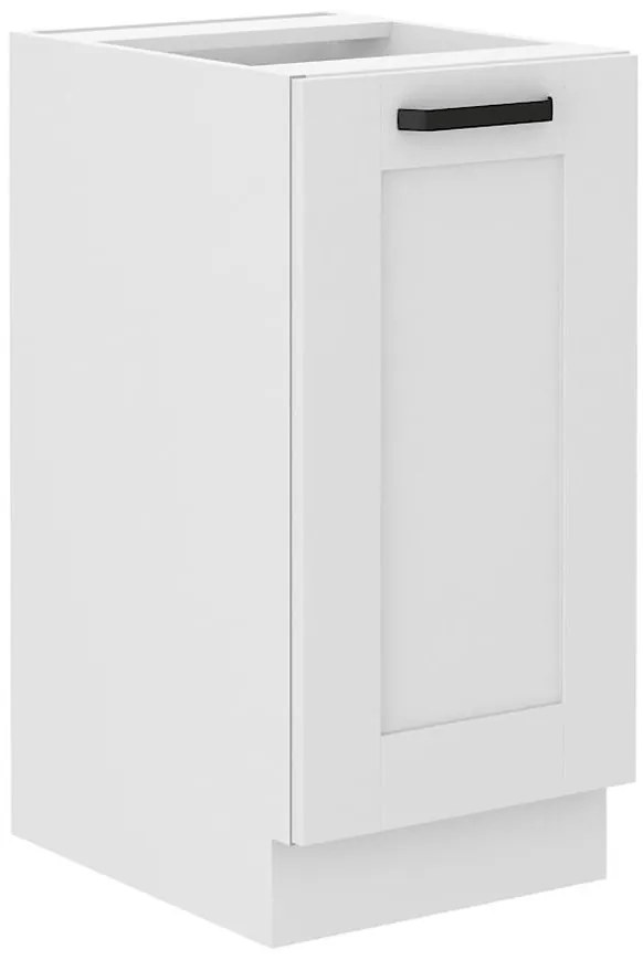 Kuchynská skrinka LUNA biely mat/biely 40d 1f bb