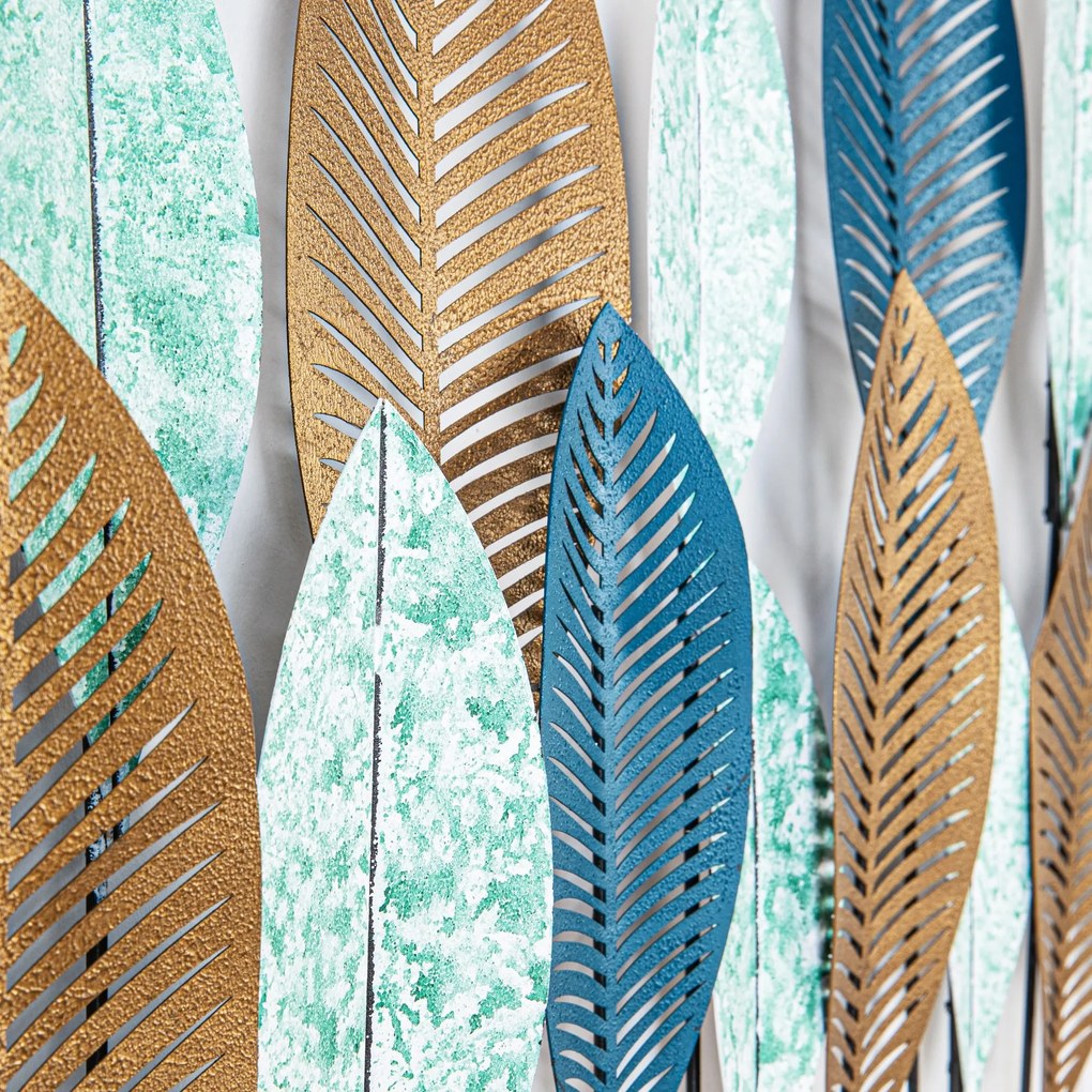 Nástěnná kovová dekorace Bilge vícebarevná