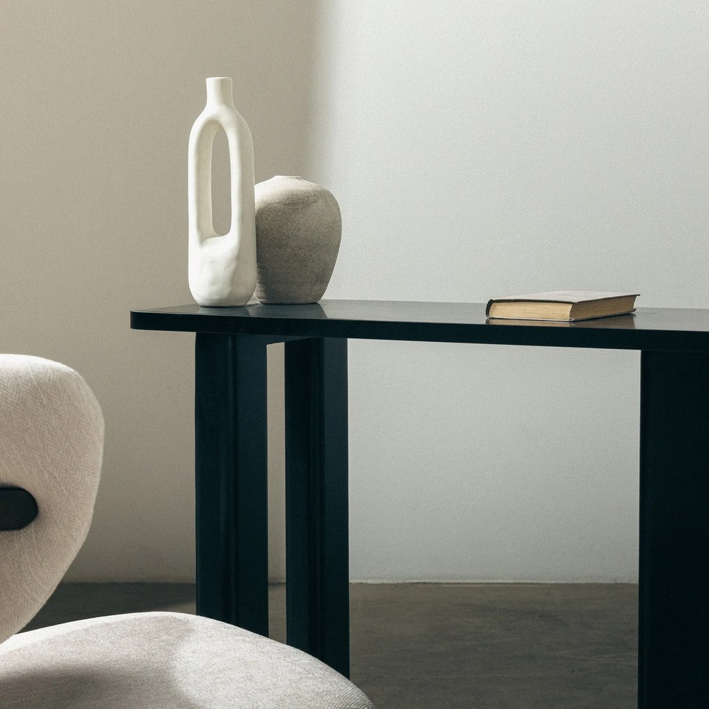 Konzolový stolek Lichi 120 cm černý