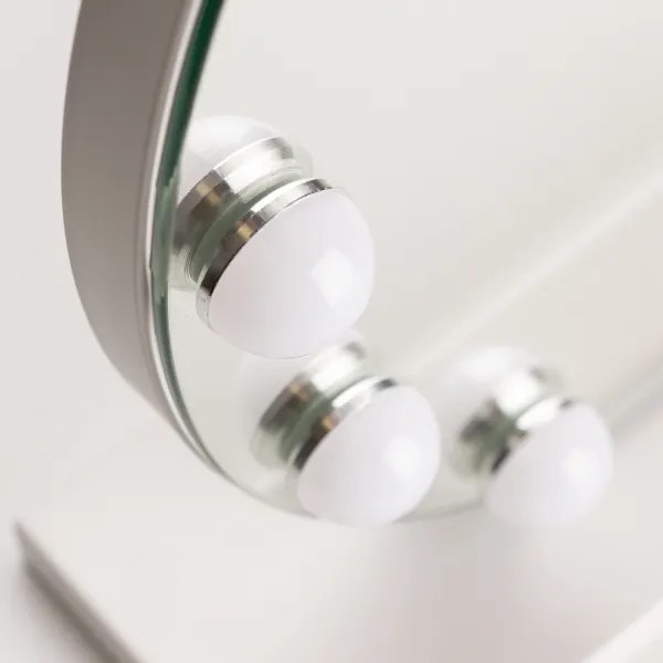 Brilagi - LED stmievateľné make-up zrkadlo HOLLYWOOD LED/12W/230V 3000-6500K