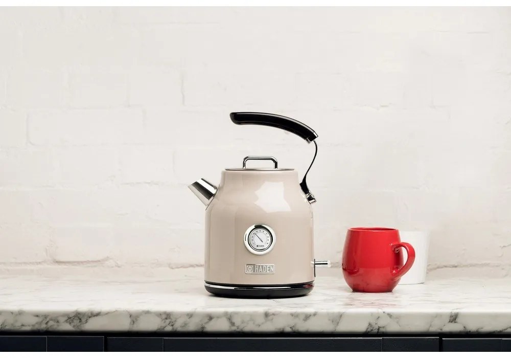 Béžová rýchlovarná kanvica Haden Dorset Putty