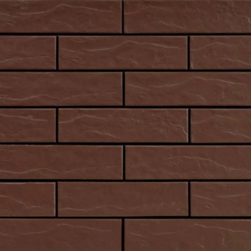 Vonkajší obklad  Rustik hnedý 24,5/6,5