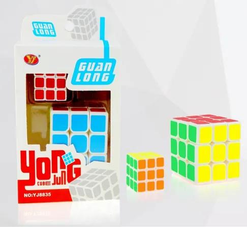 Rubikova kocka 5,65 x 5,65cm + 3 x 3cm | 2ks