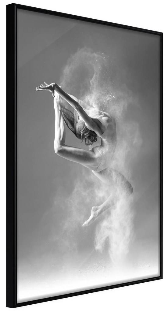 Artgeist Plagát - Ballerina [Poster] Veľkosť: 20x30, Verzia: Čierny rám s passe-partout