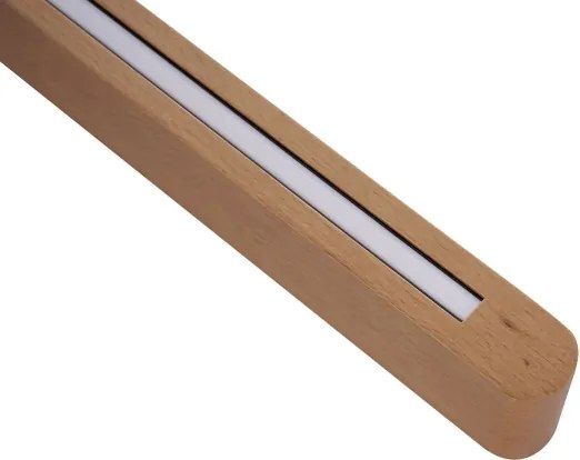 BRILAGI - LED stropné prisadené svietidlo GARDALINE LED/90W/230V 120 cm dub