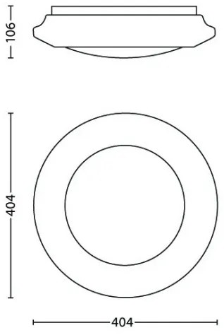 Philips 33365/31/17 - LED stropné svietidlo LED/20W/230V 4000K