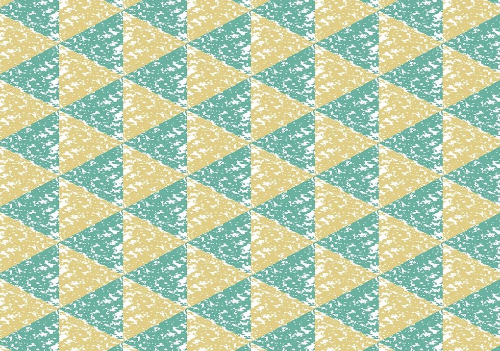 Fototapeta - Mozaiky - trojuholník (254x184 cm)