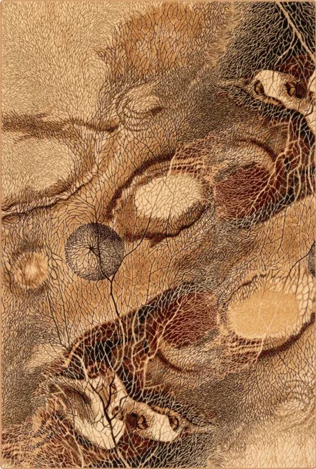 Koberec Agnella Isfahan Bellona Bursztyn