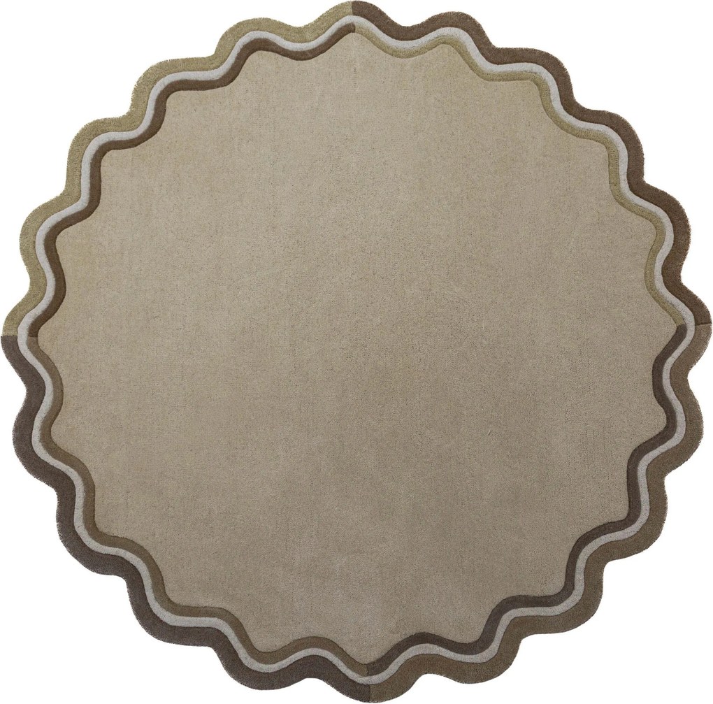 XXXLutz VLNENÝ KOBEREC, 180 cm prírodná farba Flair Rugs - Online Only bytové doplnky - 003165046704