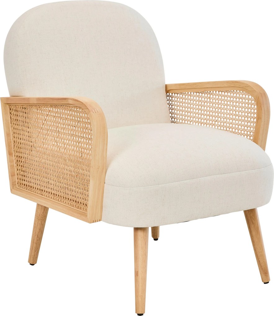 XXXLutz KRESLO, textil, krémová MID.YOU - Online Only obývacie izby - 001243007401