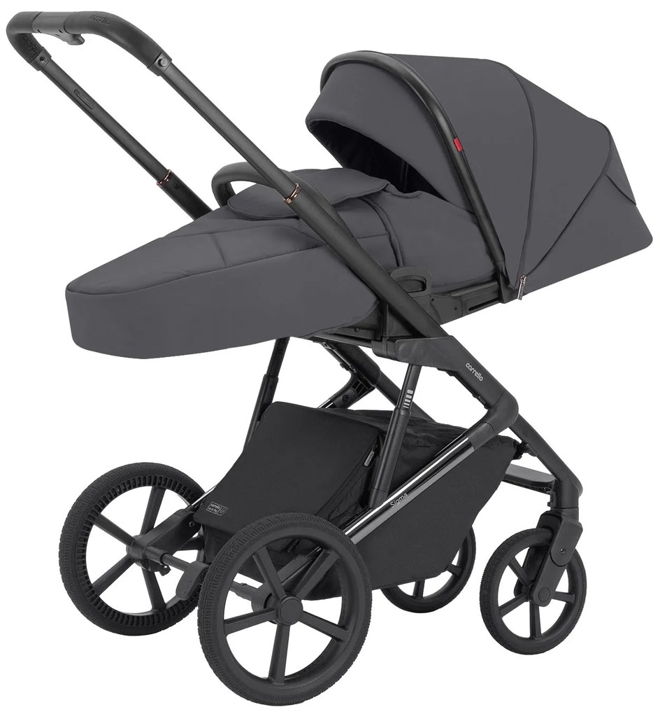 Detský kočík 2v1 CARRELLO Sigma CRL-6523 Club Grey