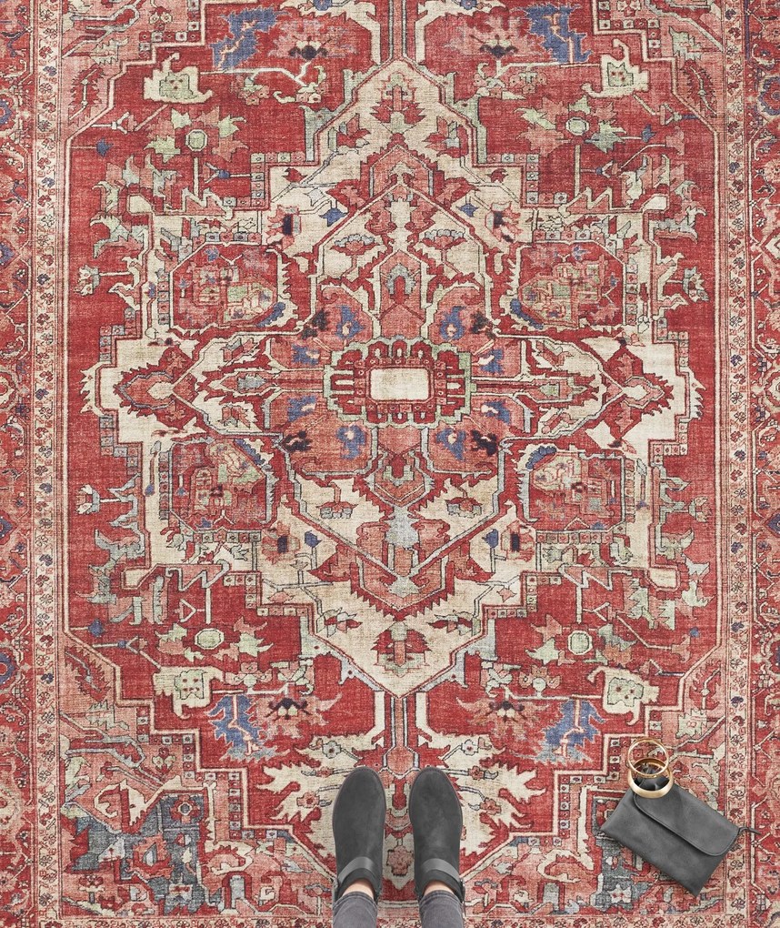 Nouristan - Hanse Home koberce Kusový koberec Asmar 104018 Orient / Red - 160x230 cm