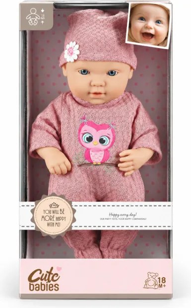 Bábika Cute Babies v ružovom oblečení