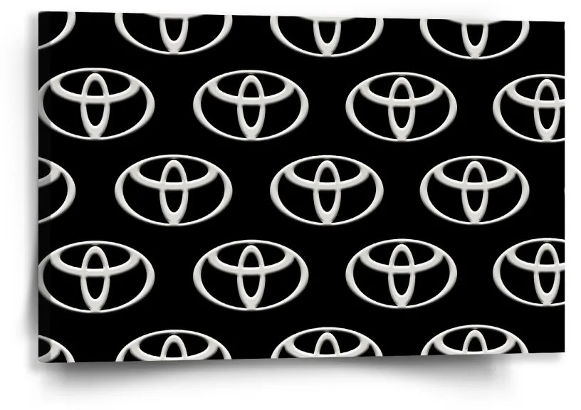 Sablio Obraz Toyota Pattern - 60x40 cm