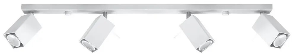 Bodové svietidlo MERIDA 4xGU10/40W/230V biela