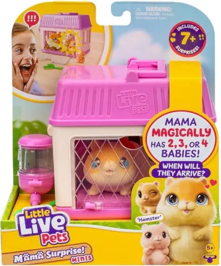 Little Live Pets Mama Surprise Minis Škrečky Moose 26626