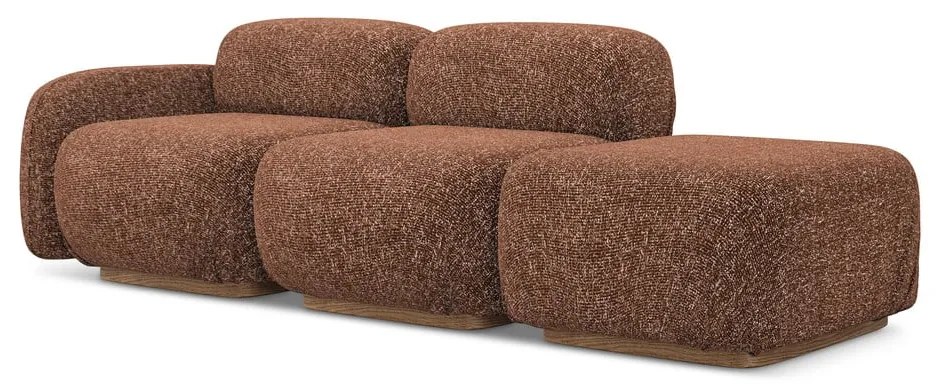 Oranžová/hnedá leňoška (ľavý roh) Ailani – Makamii