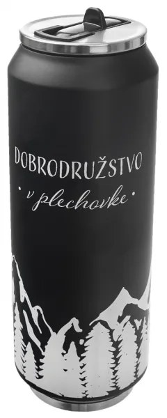 Orion domácí potřeby Termoska plechovka hory 0,7 l