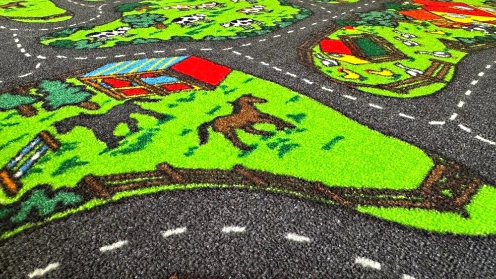 Vopi koberce Koberec metráž Farma II. - neúčtujeme odrezky z role! - Bez obšitia cm