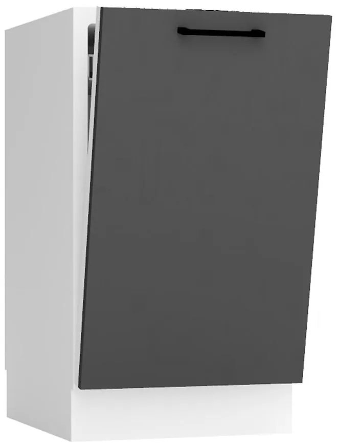 Predná stena umývačky Max 45pz šedá