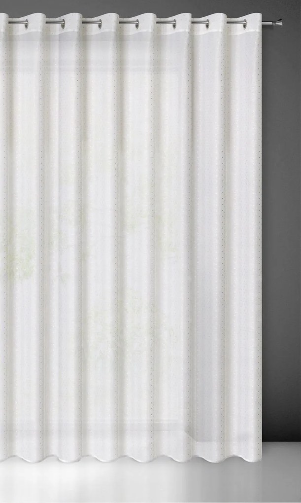 ZÁCLONA SIBEL 300X250 CM BIELA