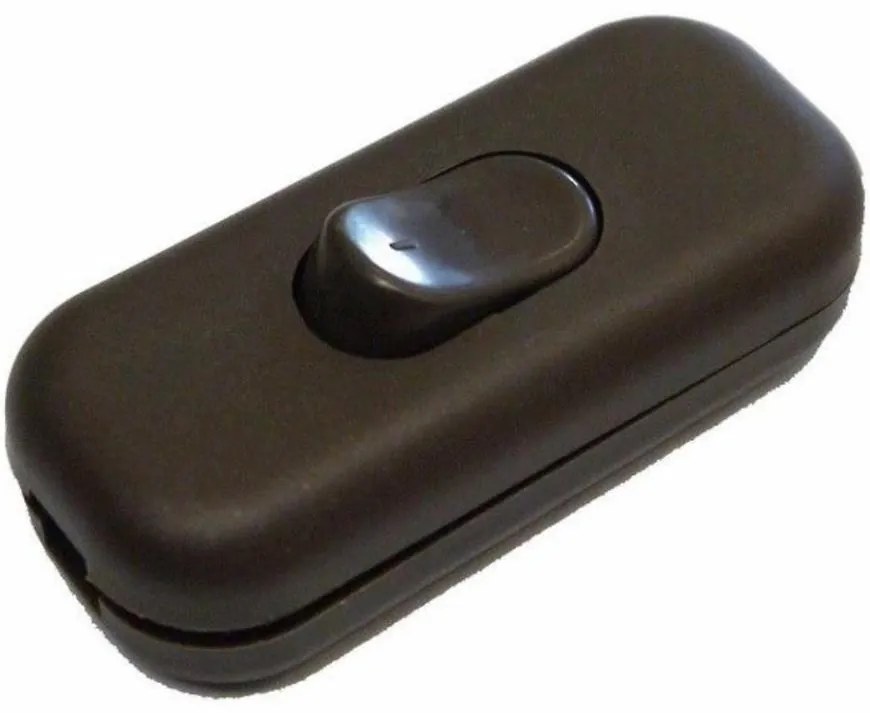 Vypínač WP20 1-pólový hnedý