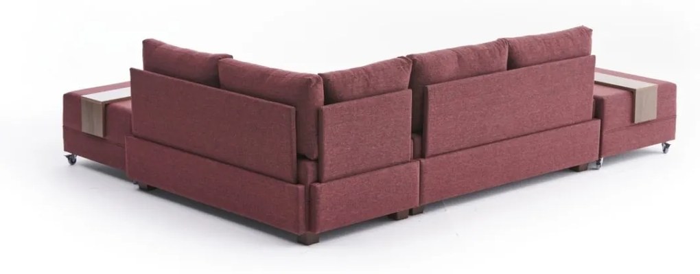 Rohová pohovka Fly bordó pravá