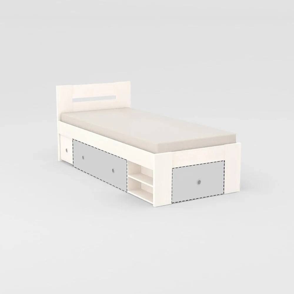 BTC LARISA UP 90x200 Varianta: DUB BARDOLINO