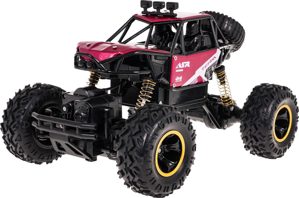 Ramiz Crawler Monster Rock 1:16 RC na diaľkové ovládanie, červený