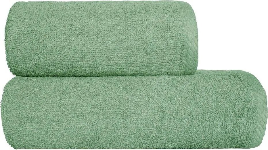 Bavlnený uterák LETO - 50x100 cm - 400g/m2 - svetlo zelený