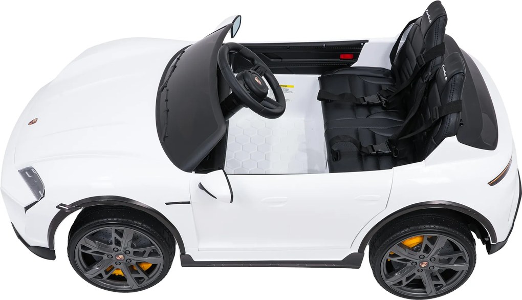 Ramiz Porsche Taycan Turbo S biele autíčko
