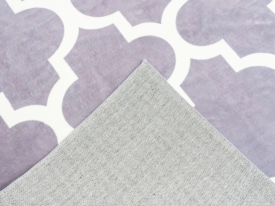 TZ Sivý moderný obdĺžnikový koberec Maroko Rozmer: 120x170 cm