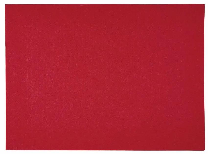 Butlers FELTO Prestieranie 33 x 45 cm set 6 ks - červená